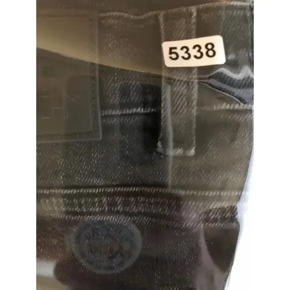 The Kooples Moto Jeans Slim Fit 90s Denim Dark Wash Black NWT Mens FR30